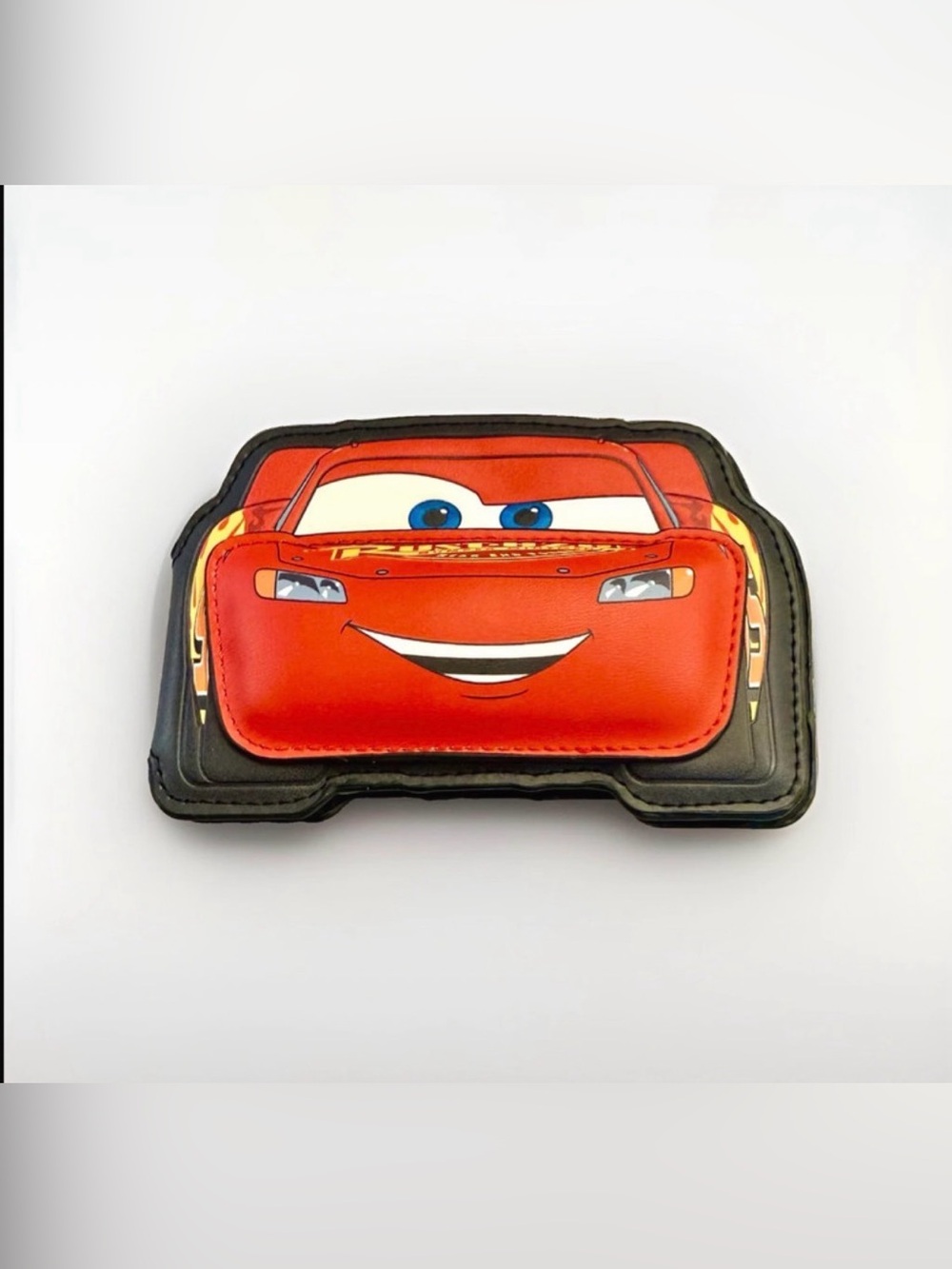 Fun Red Anime Character Design Cars Wallet for Kids - Pu Leather New